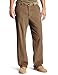 Haggar Mens Work-To-Weekend Hidden Expandable-Waist Corduroy Plain-Front Pant