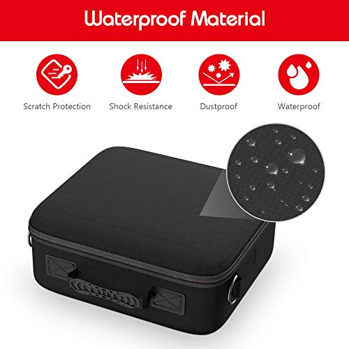 BENGOO Carrying Storage Case for Nintendo Switch, Deluxe All-Protective Hard Travel Carry Bag with Handle and Shoulder Strap for Nintendo Switch Console & Accessories - Thumbnail 4