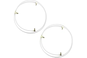 LAFORMO Pair(2) Convertible Power Top Hydraulic Fluid Hose Lines & Fittings Plastic Hoses Compatible With F-ord Mustang, Mercury Cougar, LTD, Chev-y Chevelle, Oldsmobile Cutlass, Pon-tiac GTO
