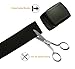 Thomas Bates Trekker Web Belt with Detachable Polycarbonate Military Style Nylon (Black)