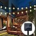 Globe String Lights, CMYK 20 Ft 30 Crystal Balls Waterproof LED Fairy Lights, Outdoor Starry Lights Solar Powered String Lights, Decorative Lighting for Home, Garden, Party, Festival (Warm White)