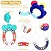Biulotter 9 Pack Baby Teething Toys Infant Training Toy Case