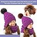 Tatuo DIY Faux Fur Pom Poms Ball with Press Button Removable Fluffy Pompom for Knitting Hats Shoes Scarves Bag Accessories (Popular Mix Colors, 16)