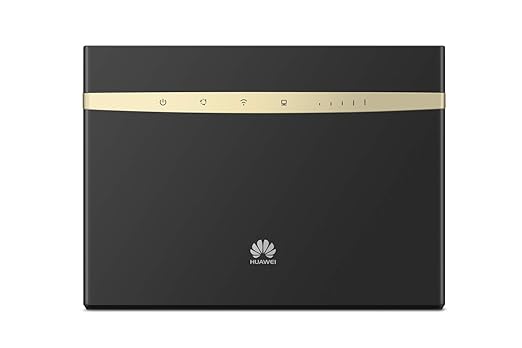 Huawei B525 WLAN Router Modem, Schwarz, 3G - 4G - LTE Hotspot
