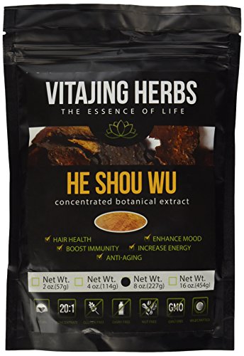 He Shou Wu Powder Extract ORGANIC 20:1 CONCENTRATION (8oz-227gm) Prepared Fo-Ti He Shou Wu Powder Extract ORGANIC 20:1 CONCENTRATION (8oz-227gm) Prepared Fo-Ti