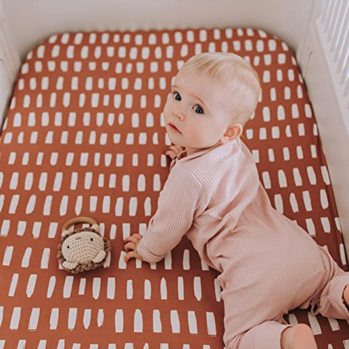 Sorrel + Fern 2Pack Crib Sheet for Standard Crib Mattress (Safari