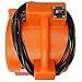 CFM Pro Mini Air Mover Carpet Floor Dryer 1/12 HP Blower Fan - Orange - Water Flood Damage Restoration