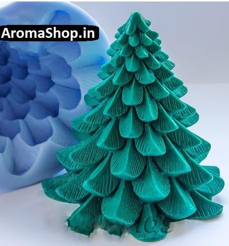 Christmas Tree Soap Mold Silicone Molds candle moulds pine shape Good quality
