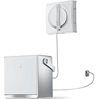 ECOVACS WINBOT W2 PRO Omni Portable Window Cleaning Robot with Multi-Functional Station, Charging While Working, Intelligent 