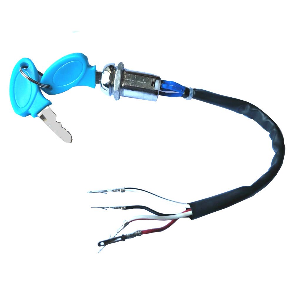 GOOFIT Ignition Key Switch 4 Wire Replacement For 2 Stroke Quad Bike Scooter ATV