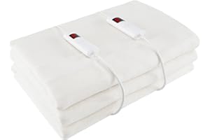 DORTALA Heated Mattress Pad King, Full Electric Mattress Pad Bed Warmer with 9 Heat Settings & 9H Timer, Overheat Protection,