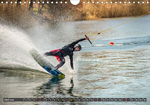 Wakeboarding - make water burn (Wandkalender 2020 DIN A4 quer): Wakeboarding - make water burn (Monatskalender, 14 Seiten ) - Thumbnail 5
