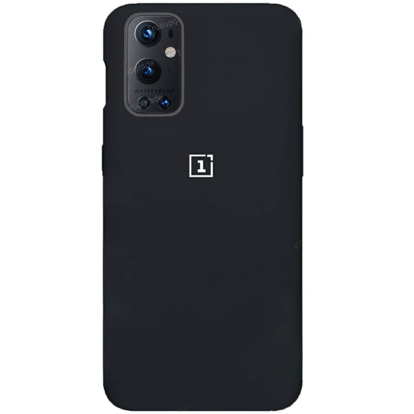 TRUEUPGRADE Back Cover for OnePlus 9 Pro(Silicone/Royal Black) Amazon