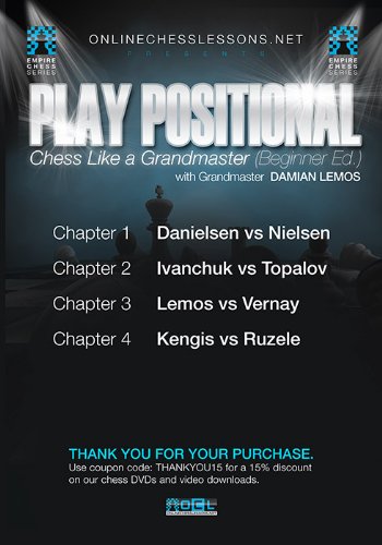 Play Positional Chess Like a Grandmaster - EMPIRE CHESS Chess DVD