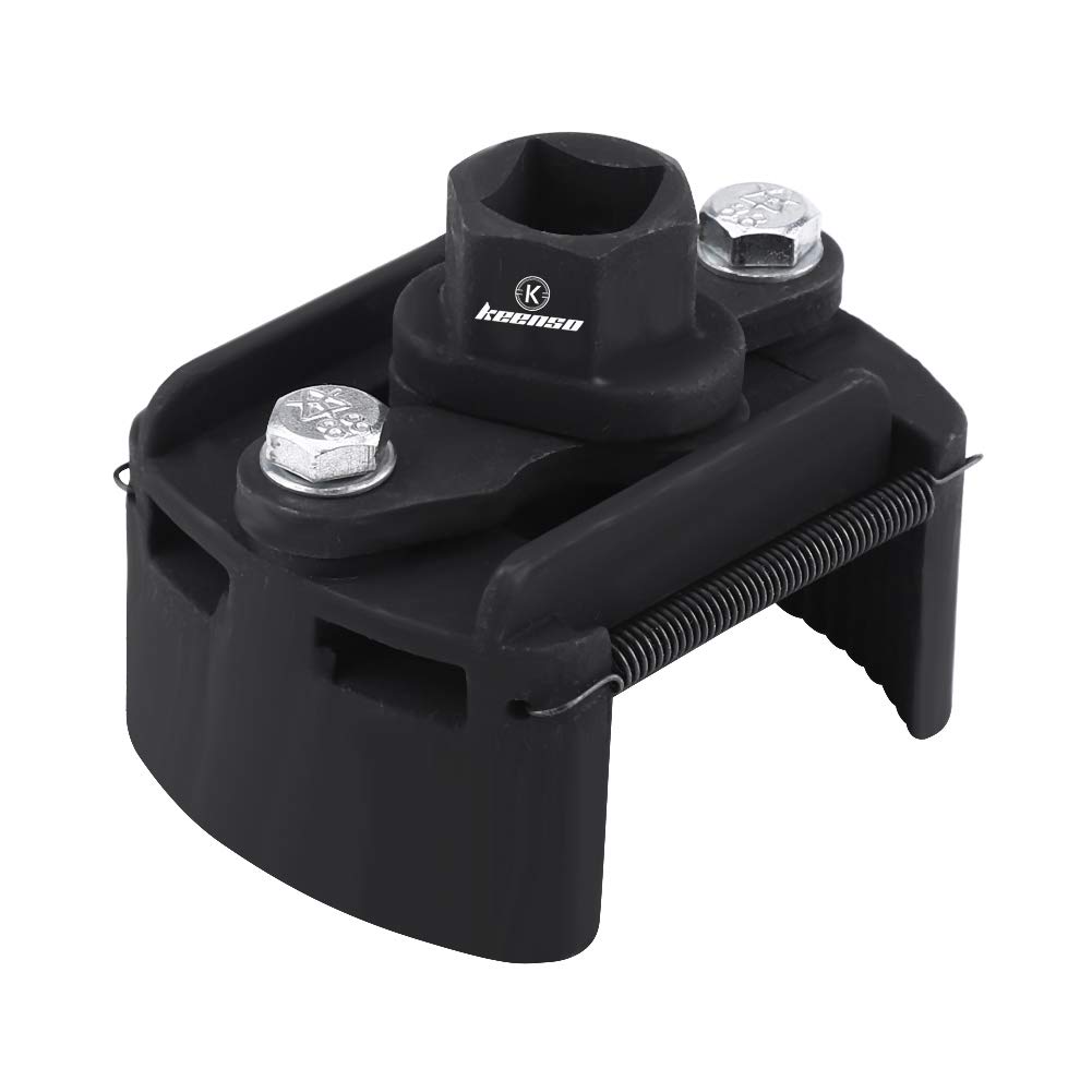 Oil Filter Removal Tool, Adjustable Oil Filter Wrench 2 Jaws Oil Filter Spanner Oil Filter Removal Wrench 60mm-80mm Universal