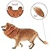 DIBBATU Lion Mane for Dog-Dog Costume Lion Wig for Large or Medium Dogs Halloween Fancy Hair (Red Brown)