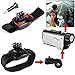 EEEKit Sports Kit for Midland XTC280VP/XTC200VP3/XTC300VP4/XTC350VP4/XTC450VP,Wrist Strap/Mini Tripod/Bike Handlebar/Car Windshield Mount,Car Charger