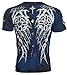Archaic AFFLICTION Mens T-Shirt SPIKE WINGS Cross Tattoo Biker MMA UFC