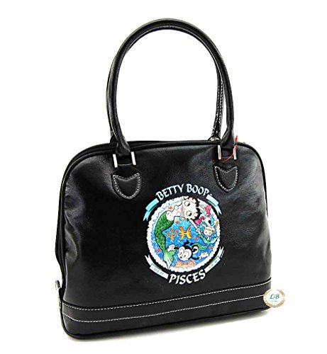 Betty boop zodiac purse with top handles (pisces)