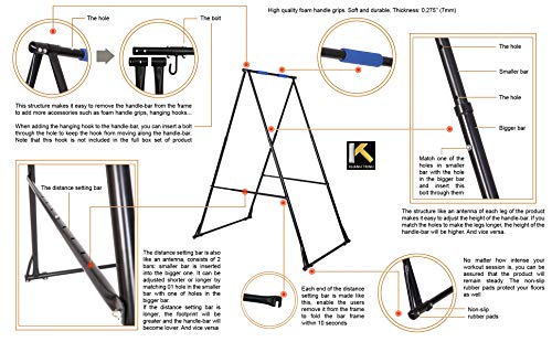 kt indoor outdoor yoga trapeze stand frame