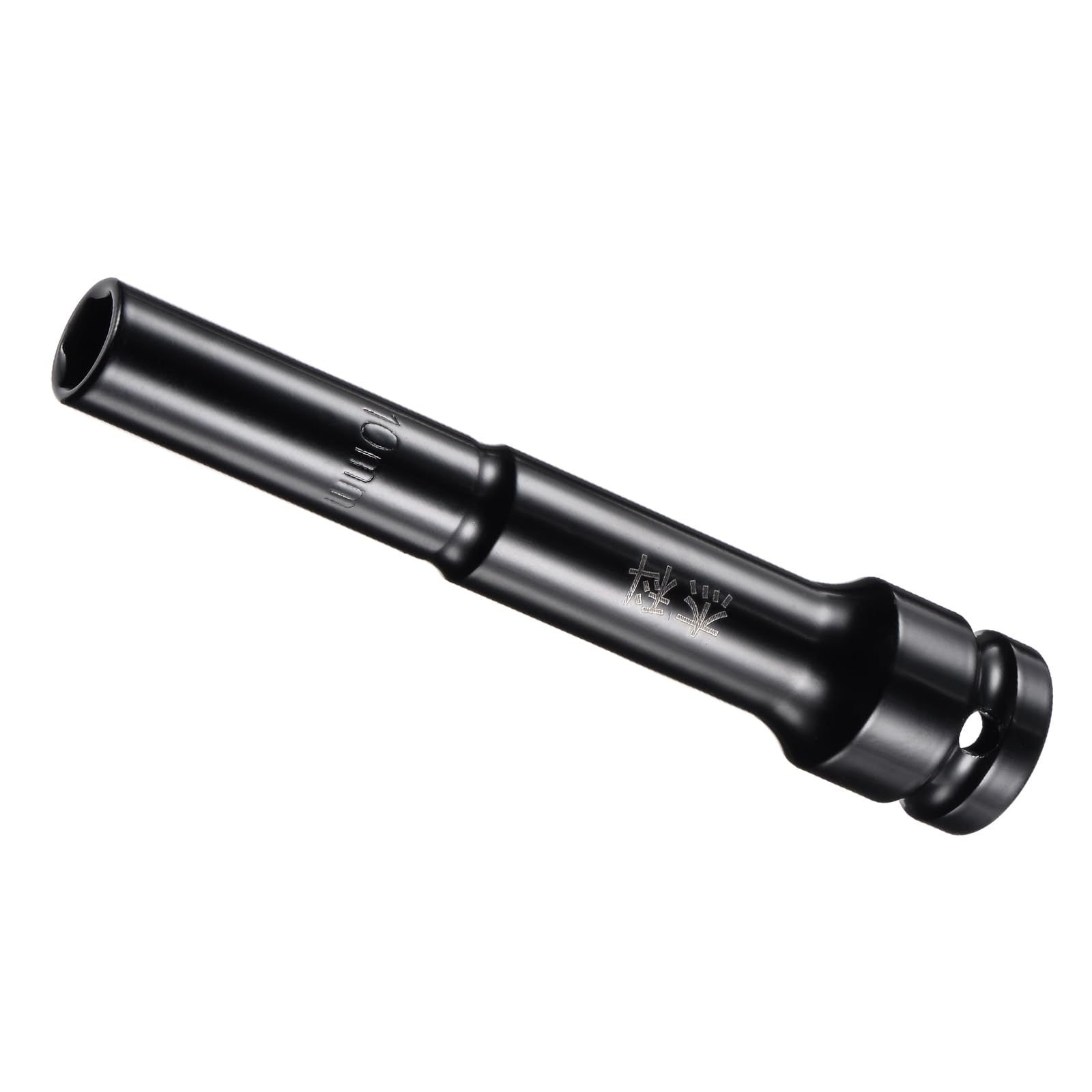 CoCud Thin Wall Deep Impact Socket, 1/2" Drive 10mm Socket, High Carbon Steel Metric 6-Point Socket - (Applications: for DIY, Household Maintenance and General Repairs)