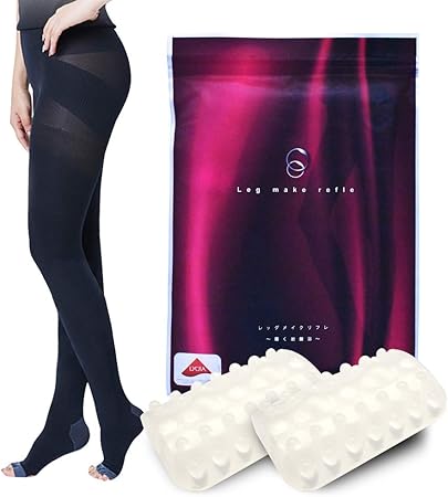 Amazon 美脚 脚痩せ 骨盤矯正 補正下着 レッグメイクリフレ 履く岩盤浴 むくみ リンパ スパッツ レギンス スリム 着圧 補正 骨盤 Leg Make Refle S m レッグメイクリフレ 着圧スパッツ レギンス