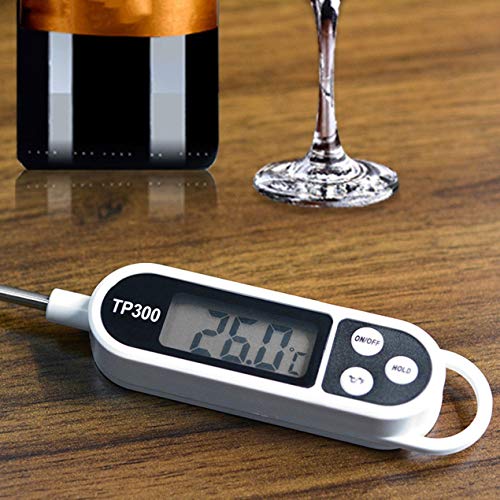 Household thermometer,Digital Food Thermometer TP300 Milk Meat Turkey Cooking Tool Pen-type Structure Food Probe For Kitchen Barbecue
