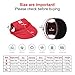 Happy Hours Dog Hat, Pet Baseball Cap/Dogs Sport Hat/Visor Cap with Ear Holes and Chin Strap for Dogs and Cats (Black, Size S)
