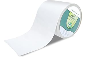 AuInLand RV Sealant Tape, 6 Inch RV White Roof Seal Tape Weatherproof Sealant Roofing Tape Butyl Tape for RV Repair, Window, 