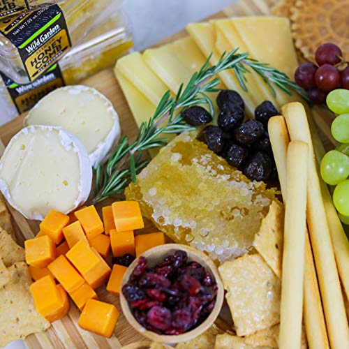 Wild Garden 100% Pure Raw Gourmet Honeycomb, All-Natural, No Additives, No Preservatives, Fresh From The Farm! (Pack of 6) - Thumbnail 2
