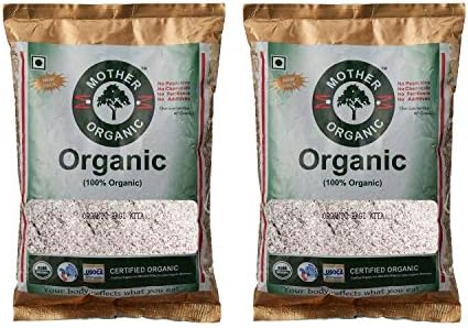 Mother Organic Indian Ragi Atta/Finger Millet Flour - 500gm - USOCA Certified Organic
