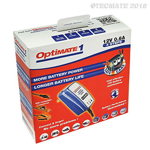 OptiMATE 1 Global, TM-401,  4-step 12V 0.6A Battery charger-maintainer
