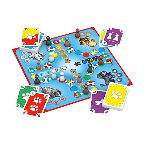 Schmidt Spiele 51432 Tier Dog Kids, Bring Mich mit Spiel in der Metalldose, Bunt – Bild 3