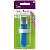 Flents Finger Splint, Two Sided, Supports &amp; Protects Injured Finger, Large | Finger Splint for Trigger Finger, Fractures, Sprains &amp; Arthritis, Adjustable Support Brace, Injury Recovery &amp; Stabilization