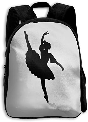 HFIUH5 Ballet Dancer Dancing Printing Backpack School Book Bag Boys Girls Daypack Travel Bag For Kids