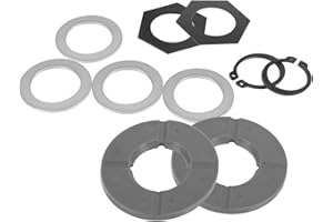 BZCOVAC Thrust Washer Snap Ring Kit for Ford Super Duty F250, F350 (1998-2004) & Excursion (2000-2005) 4X4 Full Front Axle Models