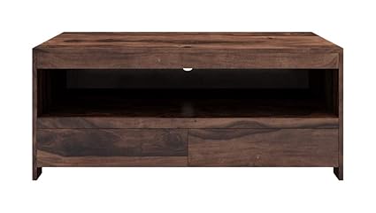 Alquiler EUNVIL01 Vilnius TV Unit (Provincial Teak, Brown)