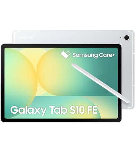 Samsung Tablet Galaxy Tab S10 FE+ 5G, Prata, 128GB, 8GB, Tela 13.1