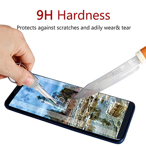 Galaxy S9 Screen Protector Glass,ELYAN Full Coverage Tempered Glass[3D Curved] [Anti-Scratch] [Anti-Bubble][High Definition] Tempered Glass Screen Protector Compatible Samsung Galaxy S9(5.8") - Thumbnail 3