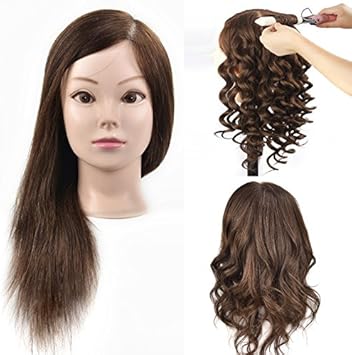 100 human hair mannequin head canada