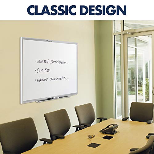 Quartet Whiteboard, Dry Erase White Board, 5' x 3', Total