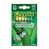 Crayola Keen Green Crayons 8 count (221522)