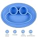 Silicone Suction Placemat for Children,Toddlers, Babies Highchair Feeding Tray Table with Built in Plate and Bowl