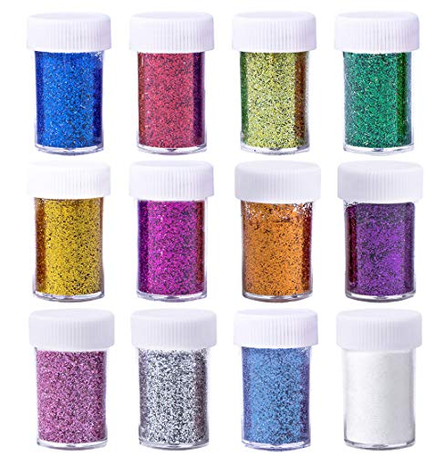 GLITTIES - Vanilla Bean - Holographic & Matte Chunky Mixed Glitter ✶ COSMETIC GRADE ✶ Festival Body Glitter, Makeup, Face, Hair, Lips, Nails - (10 Gram)