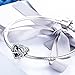 BAMOER 925 Sterling Silver Eternity Love Heart Pave CZ Charms Beads fit Women Bracelets Jewelry