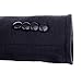knolee Women's Button Touch Screen Glove Lined Thick Warmer Winter Gloves,Black