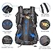 LGC Products Travel Backpack 40L Waterproof Hiking Backpack for Men & Women,Carping Backpack with Headphone Interface & Rain Cover for Hiking,Traveling & Camping