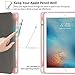 Swees iPad 9.7 2017/2018 Case with Pencil Holder, Shockproof Smart Case Trifold Stand with Auto Sleep/Wake Function Built-in Apple Pencil Holder for iPad 9.7 inch 5th/6th Generation, Rose gold