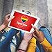 Gay Pride Stickers, TuoFang 500 Love Rainbow Color Ribbon Stickers, 7 Colors Stripes Heart Shaped Roll Tape, 1.6 x 1.6 Inches