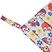 Baby Wet Bag Dry Bag Splice Cloth Diaper Wet Bags Waterproof Small Size with Zipper Snap Handle Pack of 2 (Monkey and Red Owls)